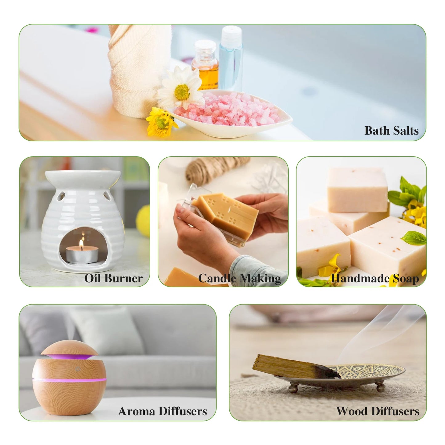 Aceite Esencial PHATOIL 100ml - Puro para Relajarse Aromaterapia y Cuidado Natural