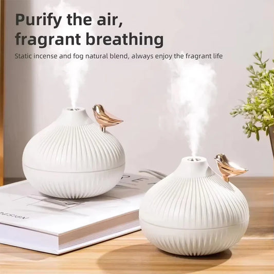 Humidificador "Small Onion": Difusor de Aromas Portátil con Diseño Creativo y Antiderrames