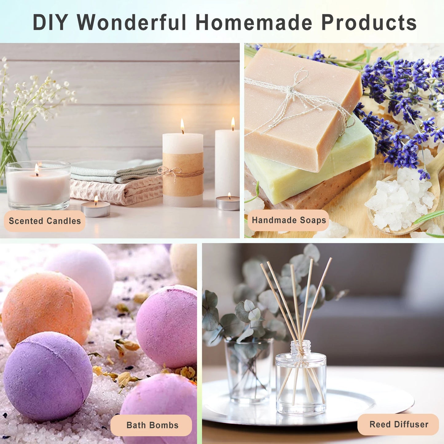 Colección Luxury MAYJAM: Set de 20 Aceites Esenciales Premium Puro