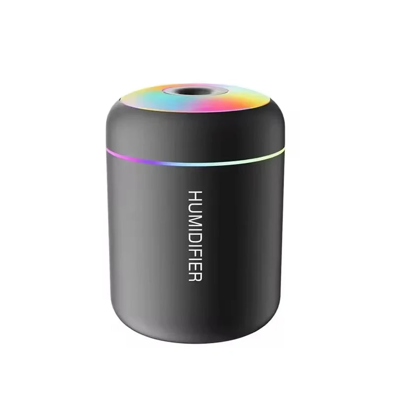 Mini Humidificador Ultra-Potente 180ml: Difusor de Aromas con Luces LED para Coche y Escritorio