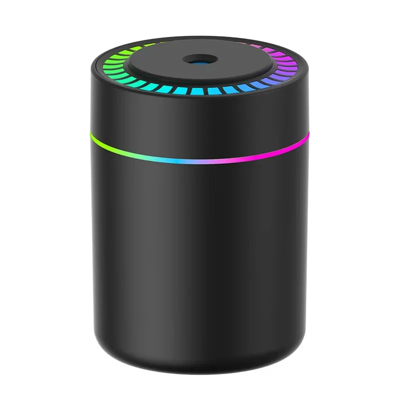 Mini Humidificador Ultra-Potente 180ml: Difusor de Aromas con Luces LED para Coche y Escritorio